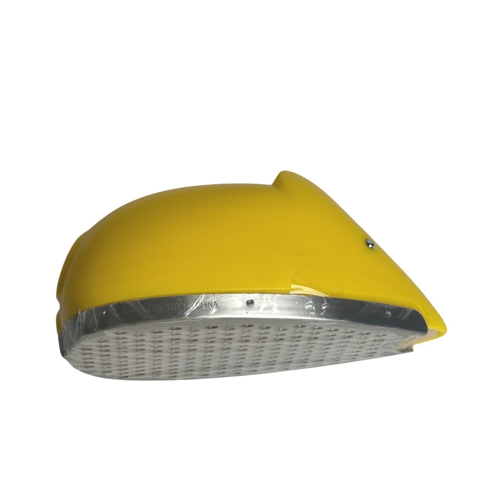 Boston Warehouse Yellow Mouse Handheld Cheese Grater Stainless Steel New